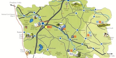 Harta co down në irlandën veriore