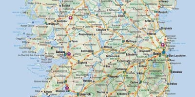 Harta e hartës së irlandës libri