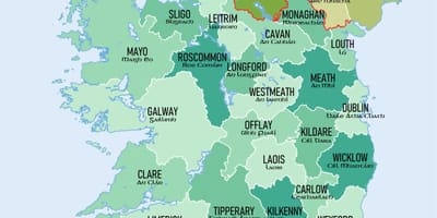 Harta e irelands qarqe