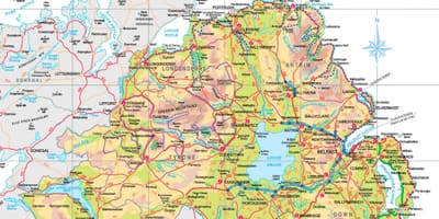 Irlanda e veriut në hartë