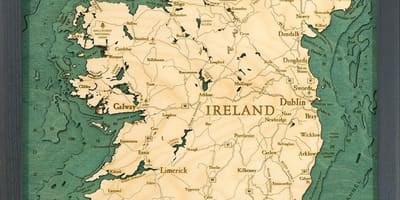 Harta e irlandës hartë je
