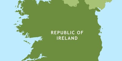 Hartë rrugore të republikës së irlandës