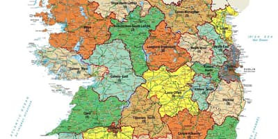 Harta e paplasura sondazh irlandë hartë shikues