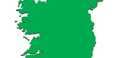 Harta e irlandës template